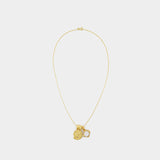 The Gaze Of The Moon Necklace - Alighieri - Gold