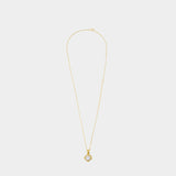 Lunar Fragment Moonstone Necklace - Alighieri - Gold plated - Gold