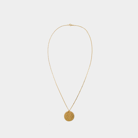 Il Leone Medaillon in Gold