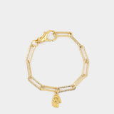 Bracelet Token of love in Gold