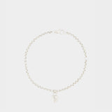 Amore Unlocked Choker in Silver