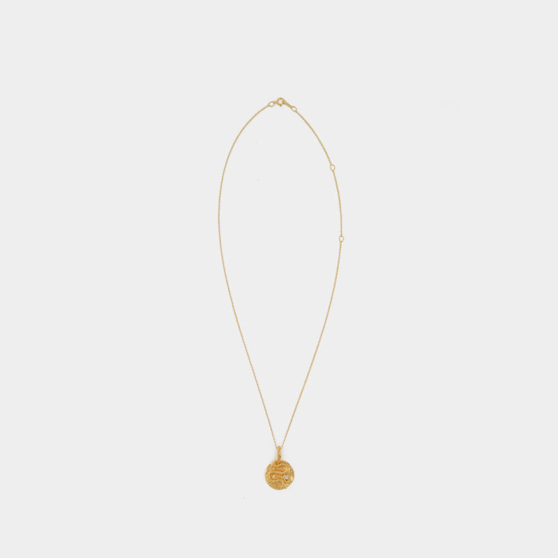 The Medusa Medallion in Gold