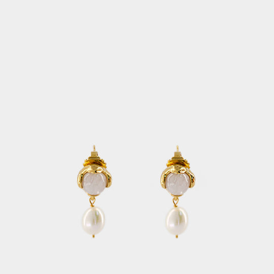 Moonlight Capture Earrings - Alighieri - Gold-plated - Gold