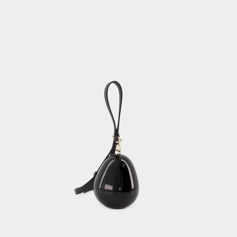 Micro Egg  Clutch - Simone Rocha - Black/Black - Plexiglas