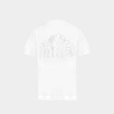 Angel Graphic Project T-Shirt - Simone Rocha - Cotton - White/Silver