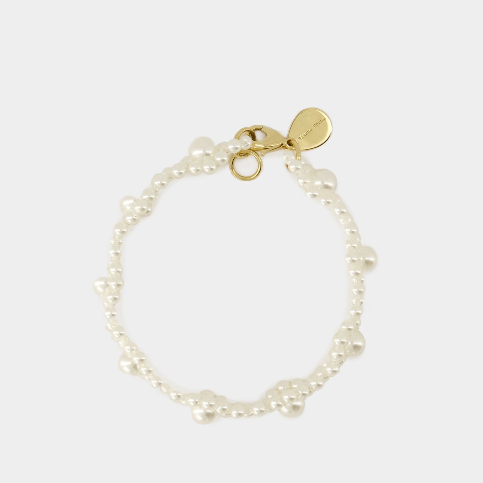 Simone Rocha Pearl & Crystal Daisy Floret ブレスレット Simone Rocha - Half Daisy Floret Necklace – Simone Rocha US