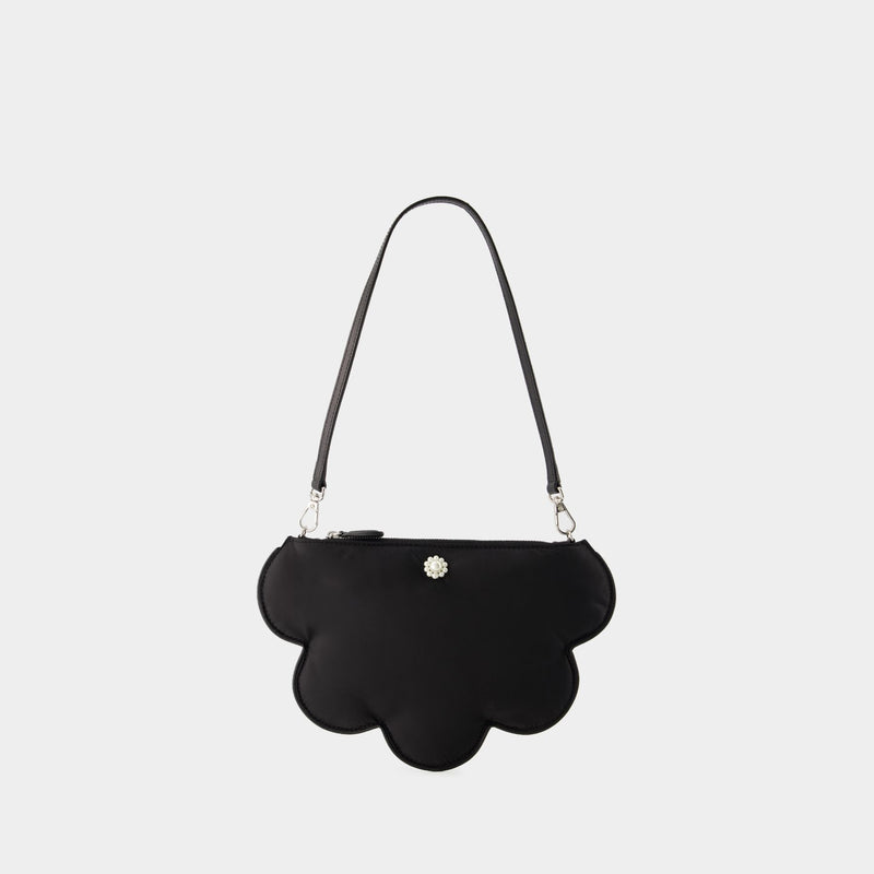 Daisy Shoulder Bag  - Simone Rocha - Polyester - Black