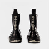 AJ1295 Boots - Toga Virilis - Leather - Black