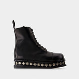 AJ1297 Boots - Toga Virilis - Leather - Black