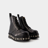 AJ1297 Boots - Toga Virilis - Leather - Black