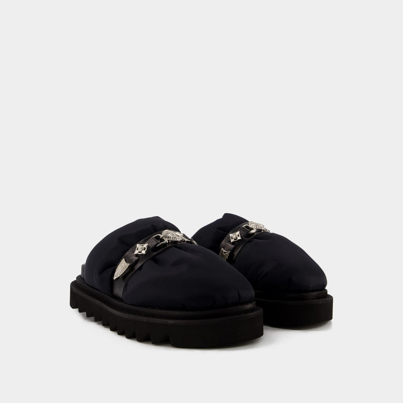 Aj1280 Sandals - Toga Pulla - Leather - Black