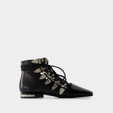 Aj1284 Ankle Boots - Toga Pulla - Leather - Black