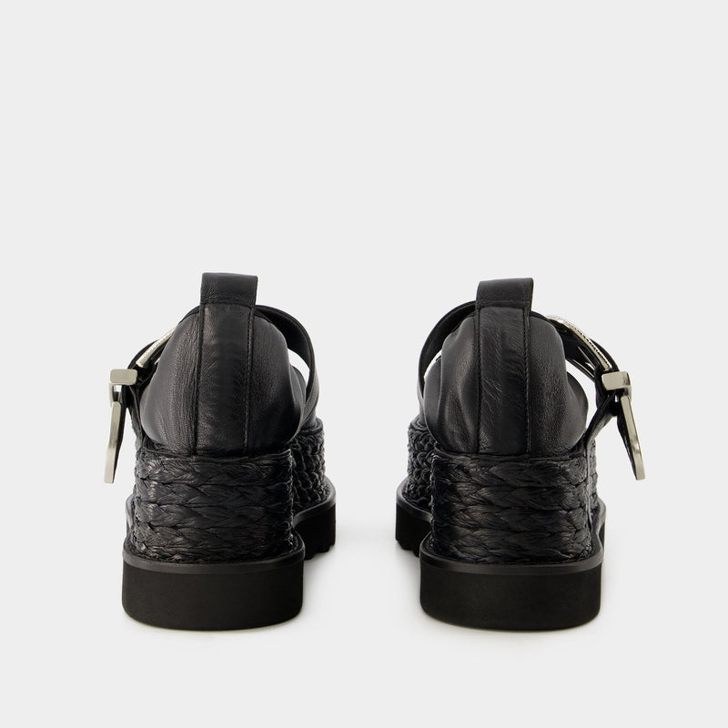 Aj1314 Loafers - Toga Pulla - Leather - Black