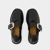 Aj1314 Loafers - Toga Pulla - Leather - Black