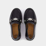 Aj1041 Loafers - Toga Pulla - Black - Polido