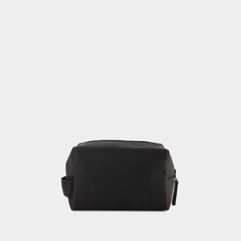 Wash Bag Small - Rains - Synthetic - Black