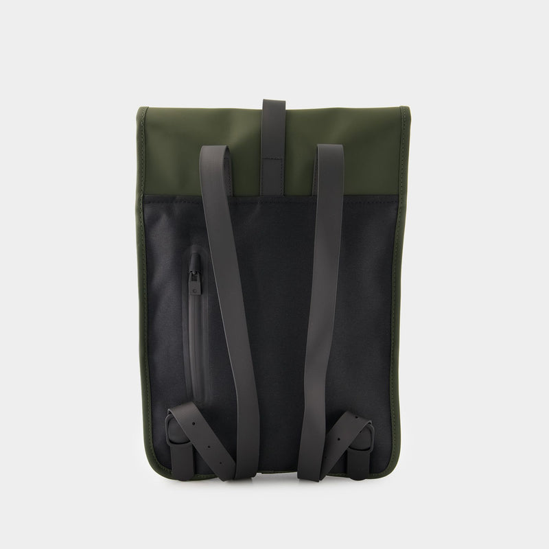 Mini Backpack - Rains - Synthetic - Green