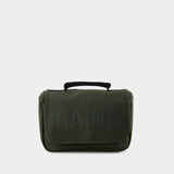 Texel Wash Bag - Rains - Synthetic - Green