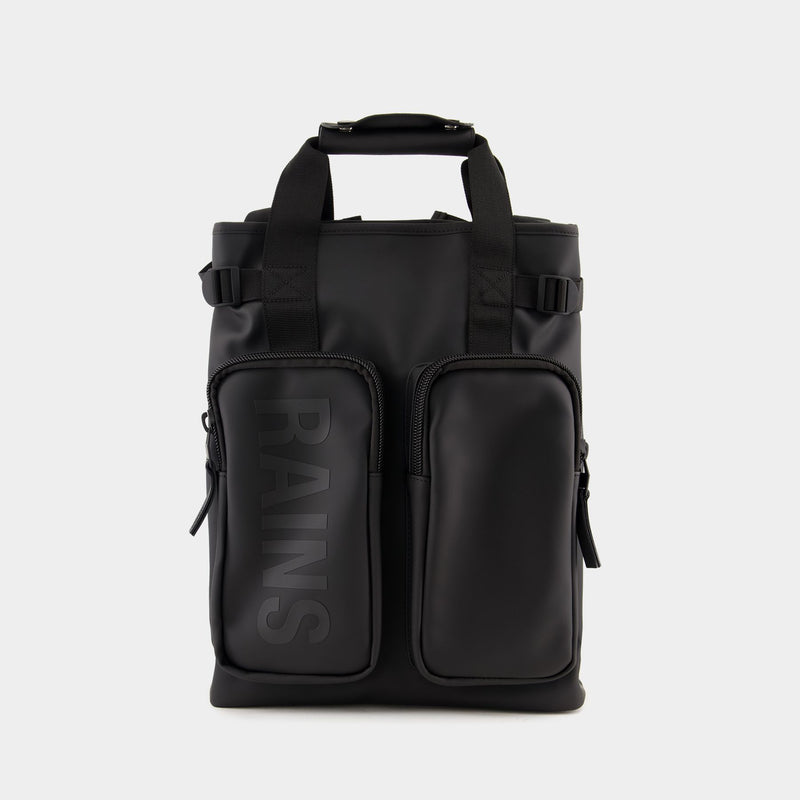 Texel Backpack - RAINS - Synthetic - Black
