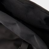 Rolltop Rucksack Backpack - Rains - Synthetic - Black