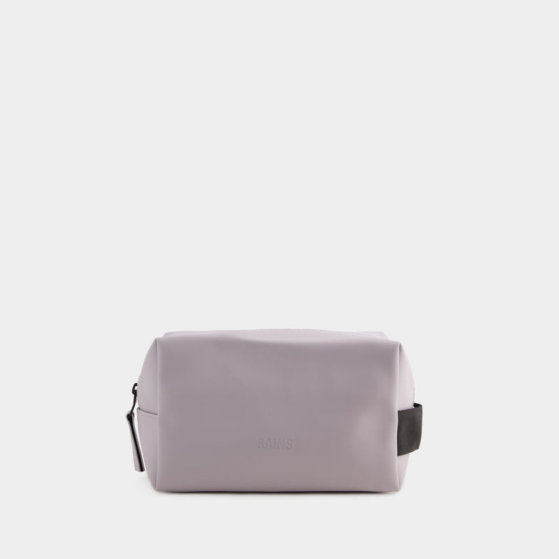 Wash Bag Small  - RAINS - Synthetic - Purple