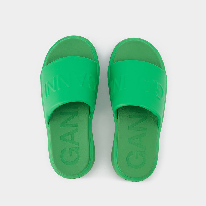 Green Sporty Mix Plant-Based Sandals
