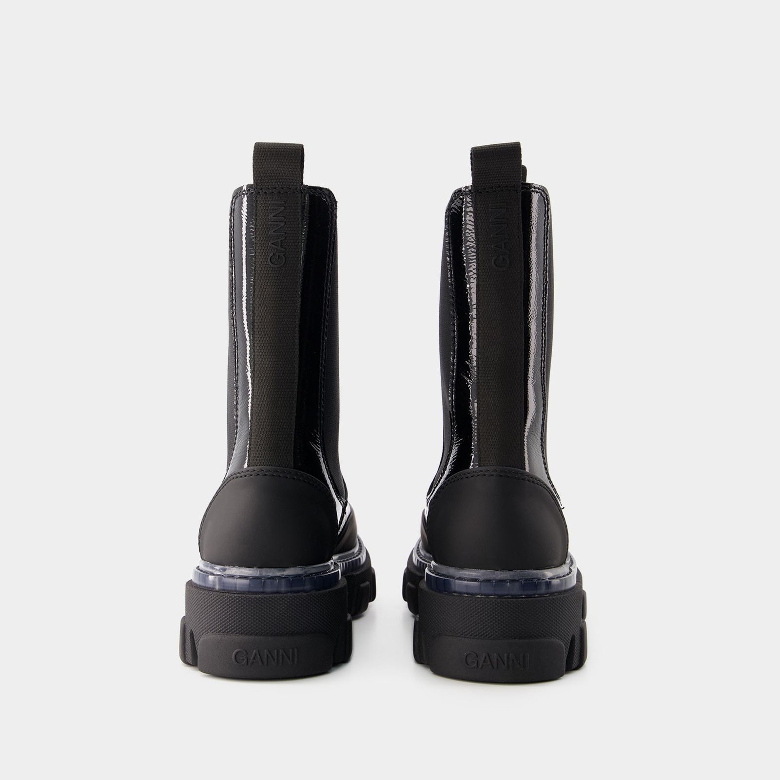 【GANNI】サイドゴア Ankle boots Black GANNI】サイドゴア Ankle boots Black