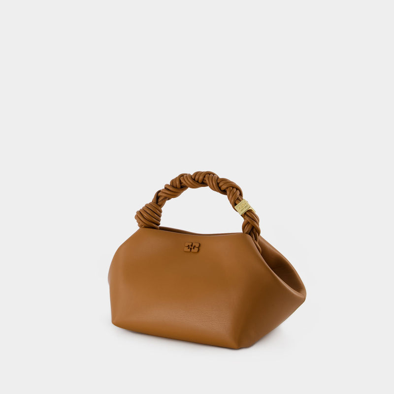 Bou Crossbody bag - Ganni - Leather - Brown