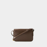 Classic Flap Bag - Chylak - Leather - Glossy Brown