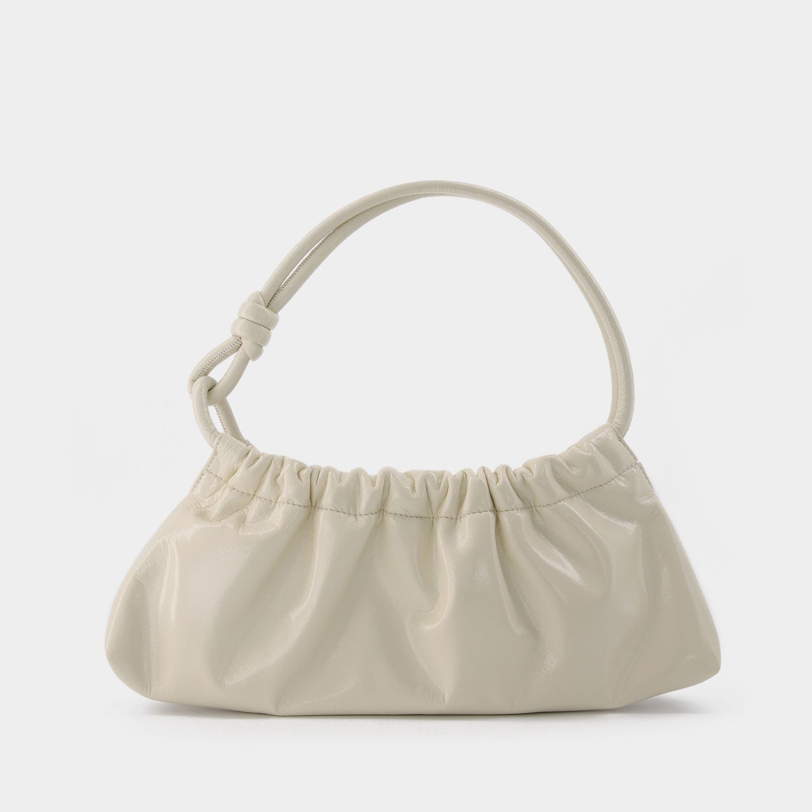 トートバッグ nanushka Valerie Bag in Cream Patent Vegan Leather 5996603177353_000_5991f04b30_1