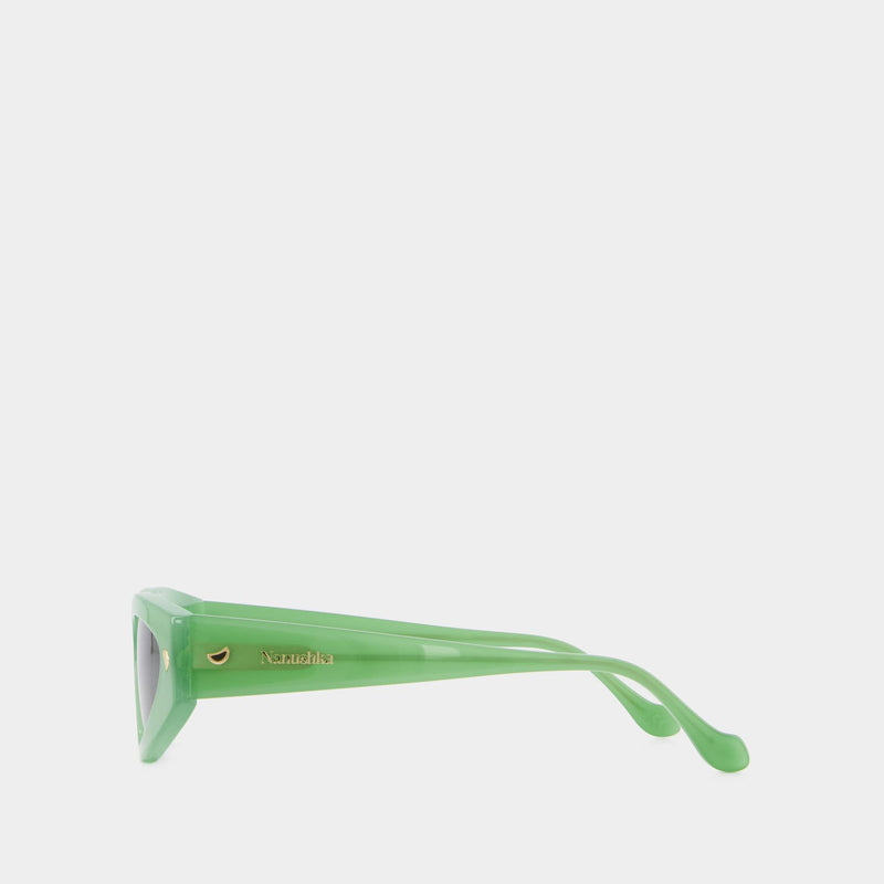 Crista Sunglasses - Nanushka - Acetate - Green