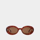 Giva Sunglasses - Nanushka - Acetate - Brown