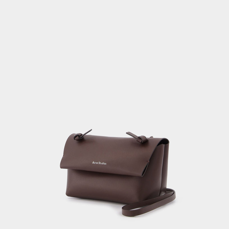 Alexandria Mini Bag in Brown Leather