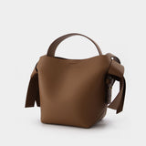 Musebi Mini Bag in Brown Leather