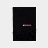 Fn-Ux Scarf - Acne Studios - Wool - Black