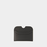 Elmas Large S Card Holder - Acne Studios - Leather - Black