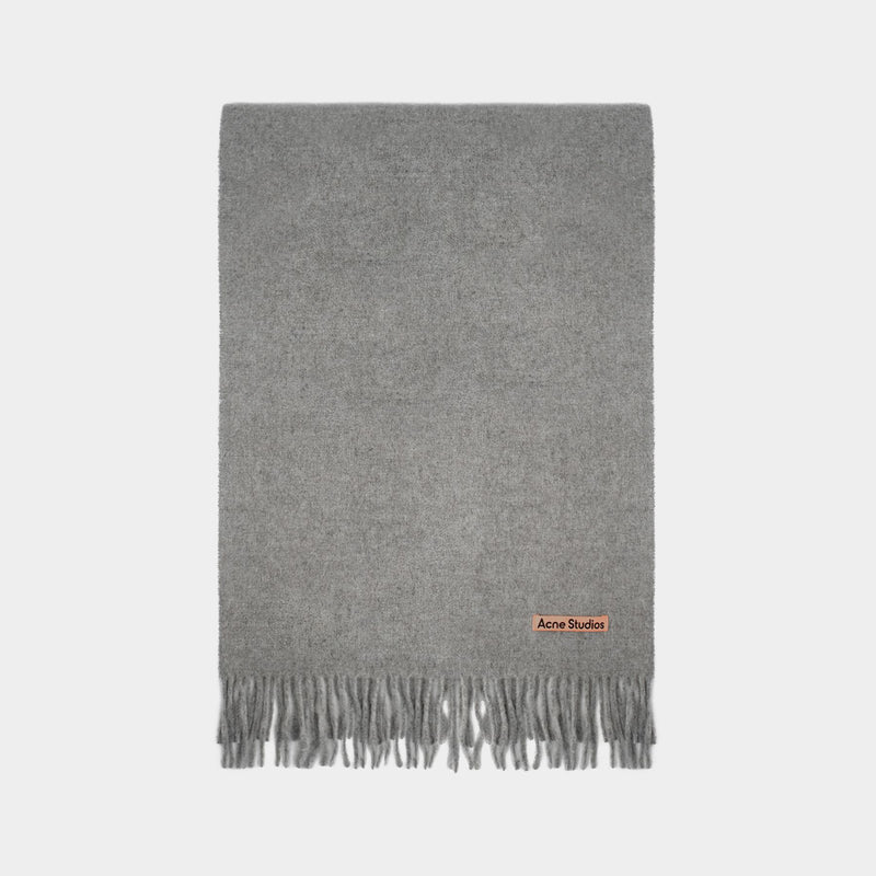 Canada Nr New Scarf - Acne Studios - Wool - Grey