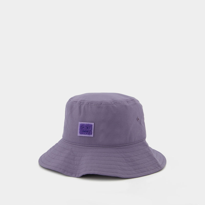 Hat - Acne Studios -  Black/Purple - Polyester