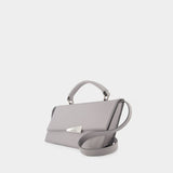 Distortion Crossbody - Acne Studios -  Grey Clair - Leather