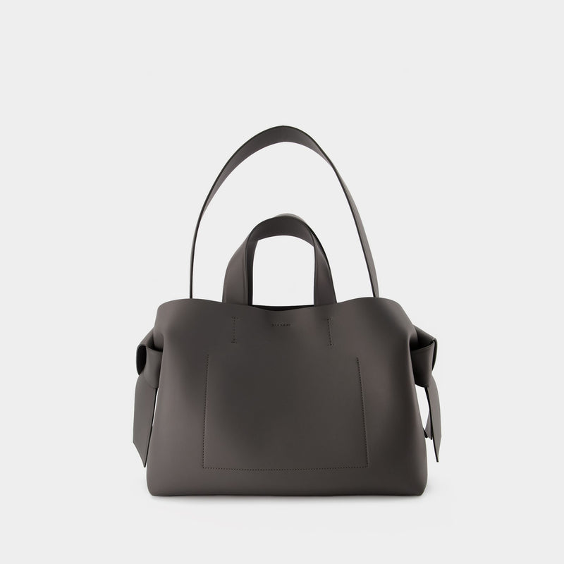Musubi Medium Shopper Bag - Acne Studios - Dark Grey - Leather