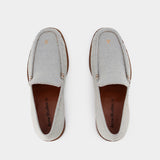 Loafers - Acne Studios - Faded Blue  - Leather