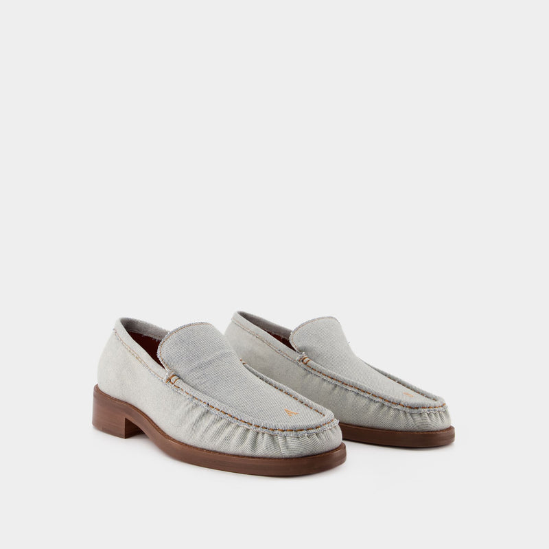 ACNE STUDIO スエード ローファー Loafers - Acne Studios - Faded Blue - Leather