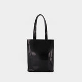 Logo Shopper Portrait Tote Bag - Acne Studios - Leather - Bag