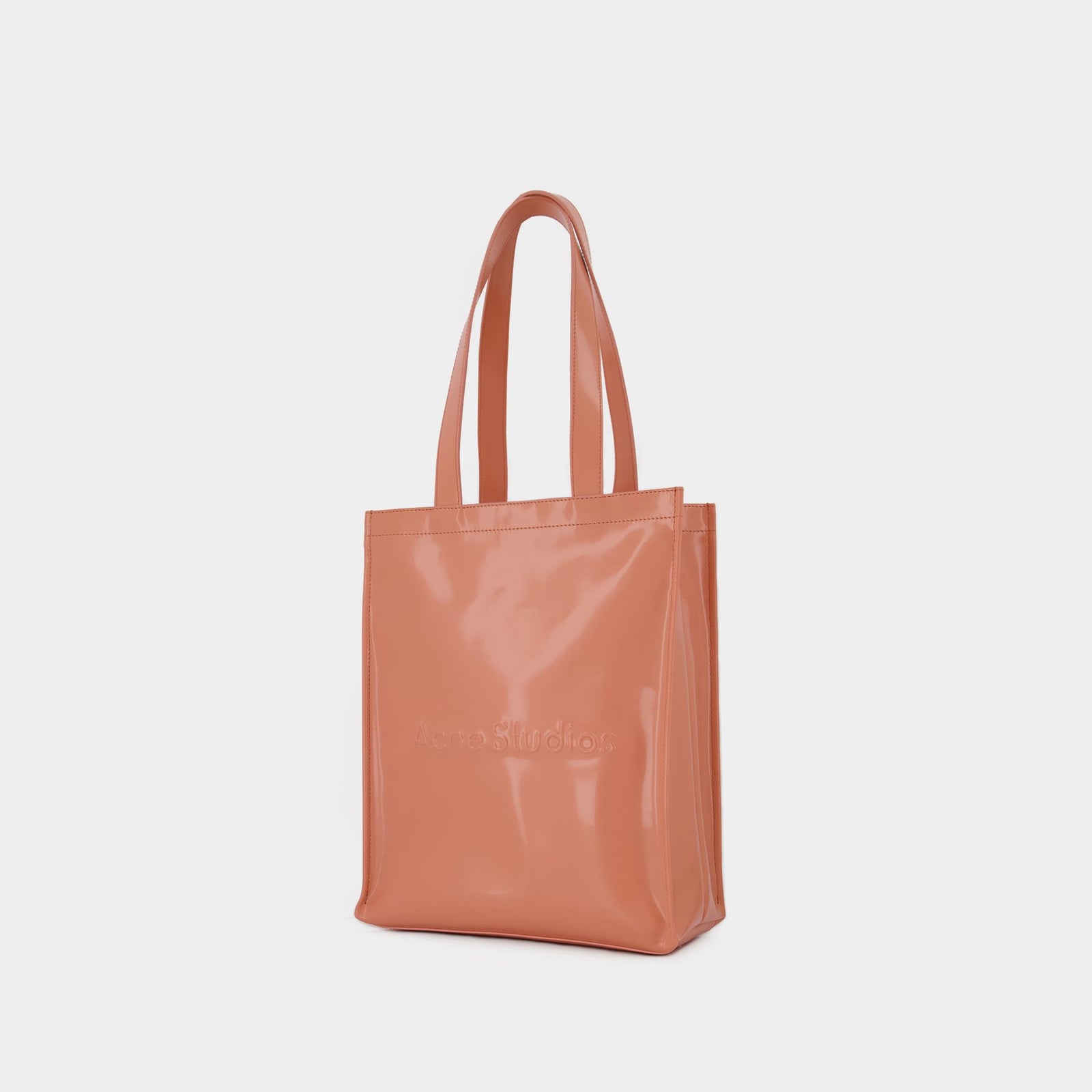 【Acne Studios】Logo Shopper Ns Tote Logo Ns Tote Bag - Acne Studios - Black - Cotton