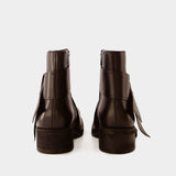 Musubi W Boots - Acne Studios - Leather - Dark Brown