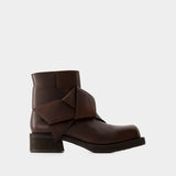 Musubi W Boots - Acne Studios - Leather - Dark Brown