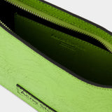 Platt Mini Crackle Hobo Bag - Acne Studios - Leather - Lime Green