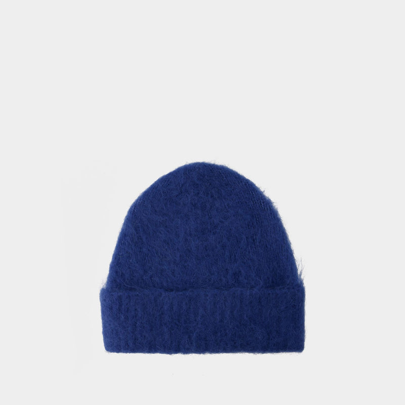 Kameo Beanie - Acne Studios - Wool - Blue Denim