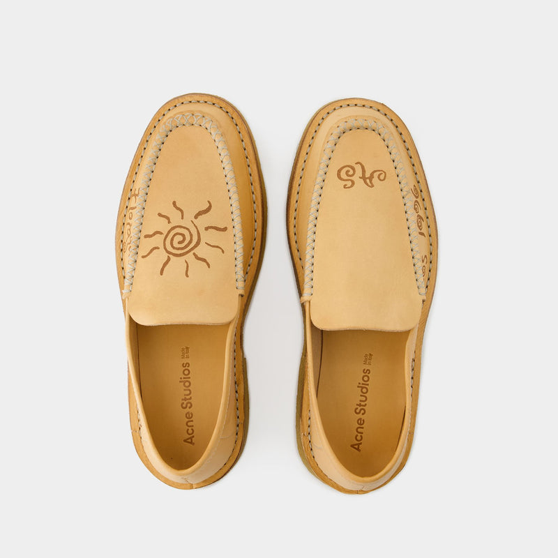 Bedeal M Loafers - Acne Studios - Leather - Beige