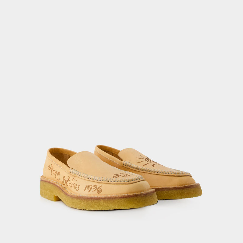 Bedeal M Loafers - Acne Studios - Leather - Beige